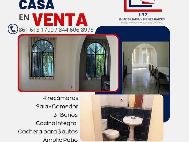 #104 - CASA-HABITACIÓN para Venta en Múzquiz - CH - 2