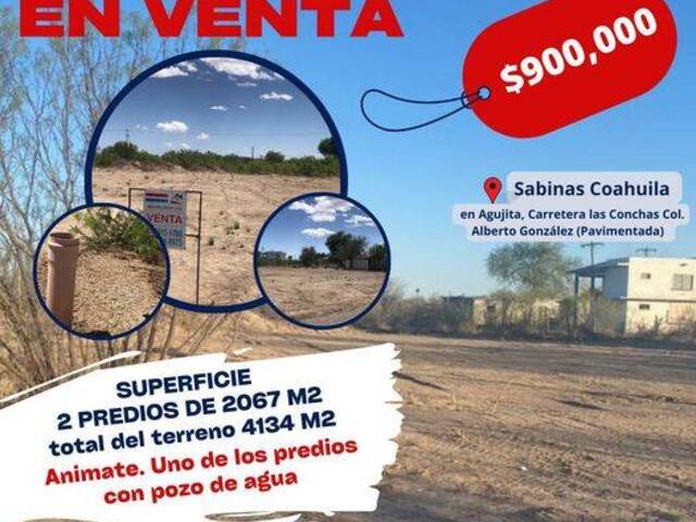 #208 - Terreno para Venta en Sabinas - CH - 1