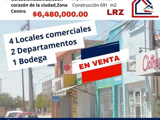 #265 - Conjunto Comercial para Venta en Sabinas - CH - 1