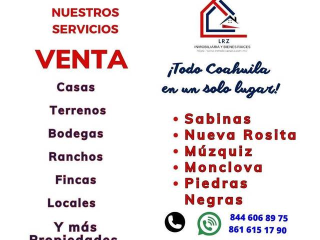 #278 - Salón Comercial para Venta en Múzquiz - CH - 3