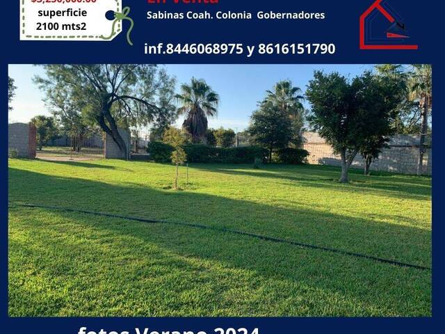 #301 - Terreno para construcción para Venta en Sabinas - CH - 3