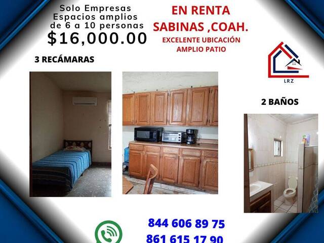 #303 - casa para Venta en Sabinas - CH - 3