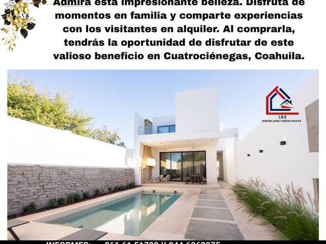 #304 - CASA-HABITACIÓN para Venta en Cuatrociénagas - CH - 1