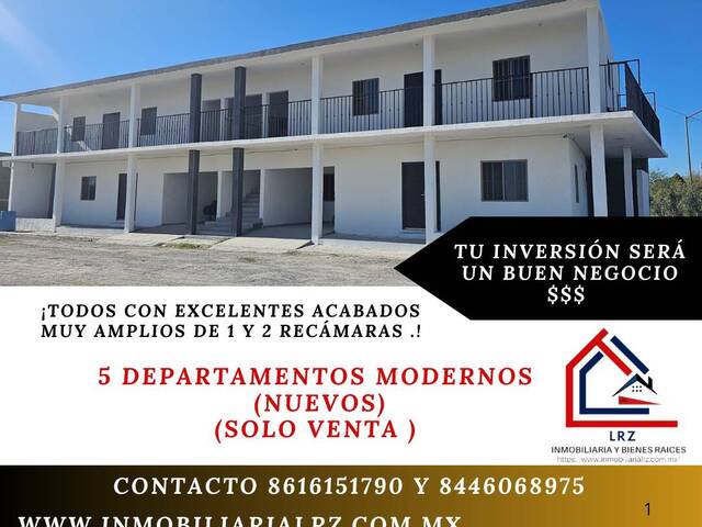 #305 - DEPARTAMENTOS para Venta en Sabinas - CH - 2