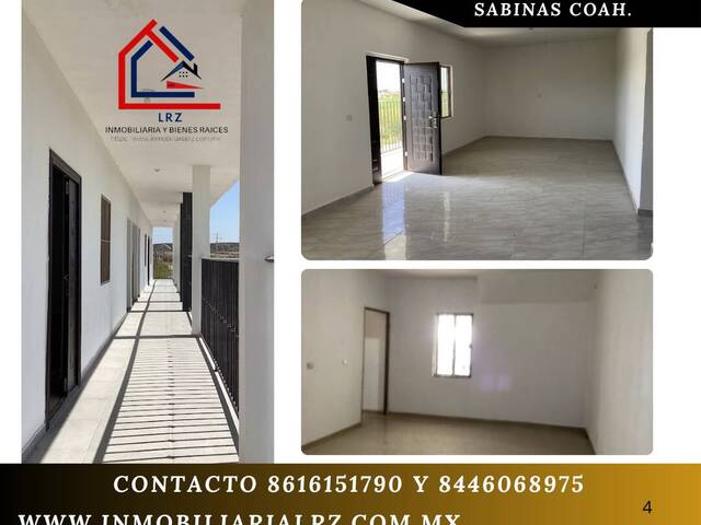 #305 - DEPARTAMENTOS para Venta en Sabinas - CH - 3
