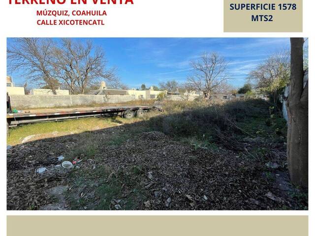 #307 - Terreno para construcción para Venta en Múzquiz - CH - 2