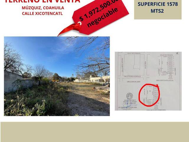 #307 - Terreno para construcción para Venta en Múzquiz - CH - 3